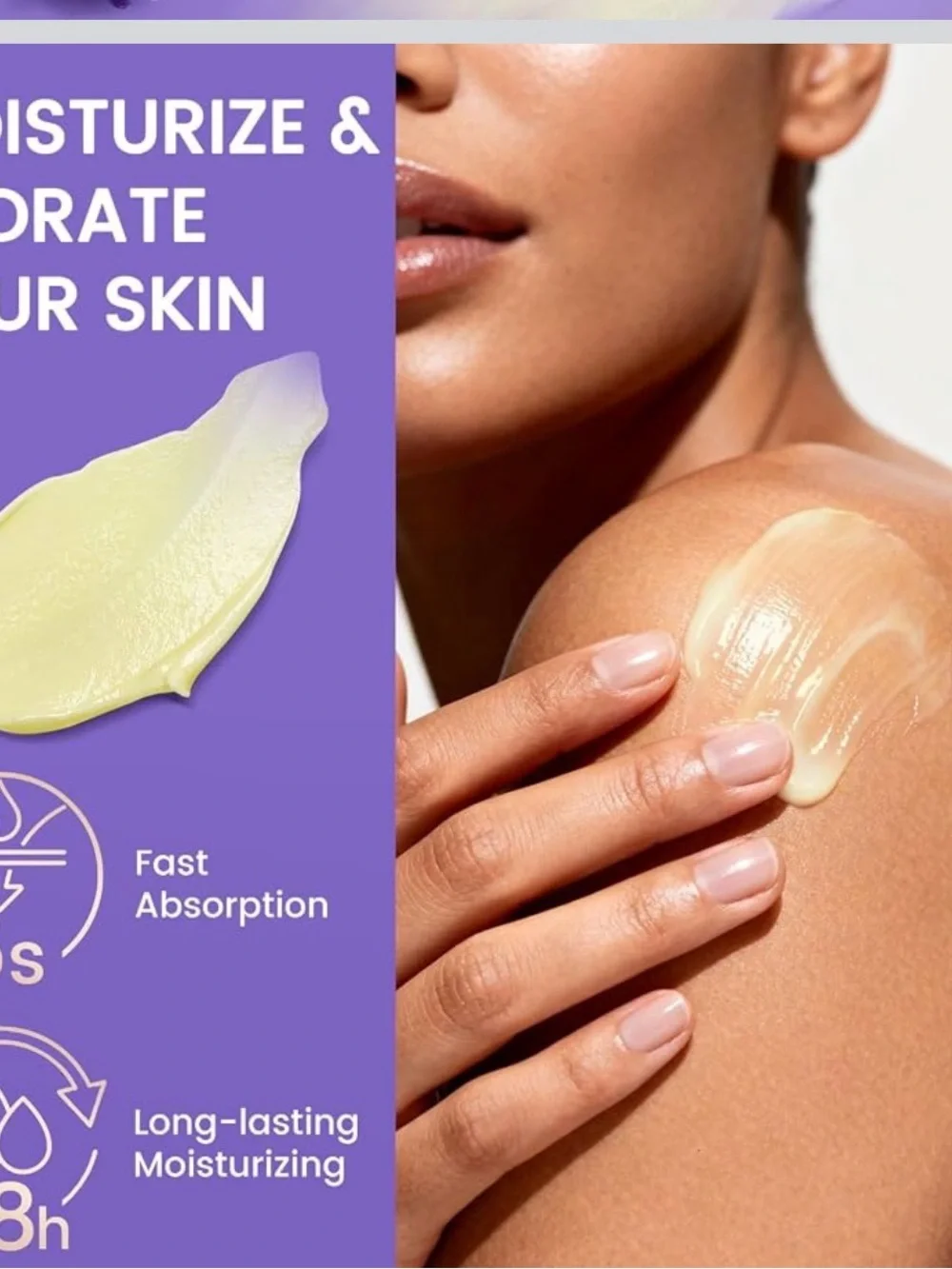 Quelis Magnesium Cream — Lavender Relief (Purple & White Packaging)